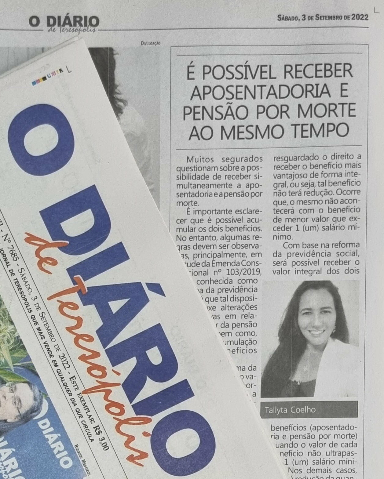 ACUMULAÇÃO DE APOSENTADORIA E PENSÃO POR MORTE